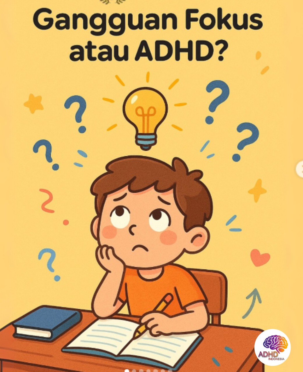 ADHD dan Kesulitan Fokus Anak: Edukasi untuk Keluarga di Kabupaten Gianyar